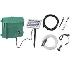 Acheter ? Kit D'arrosage Solaire Avec Batterie, Panneau, Pompe, Tuyau, Buses, Etc. Esotec ?