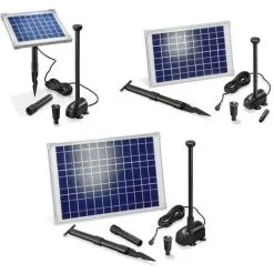 Coupon ✔️ Système De Pompe Solaire "Splash" Avec Module Solaire 10 W - 610 L / H - Max 150 Cm Esotec ⌛