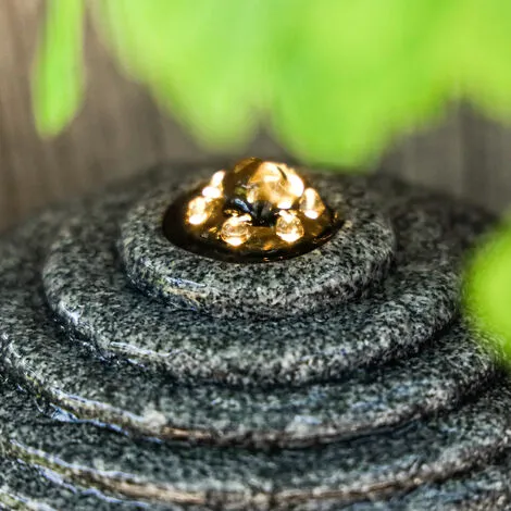 Les meilleures critiques de ? ESOTEC Fontaine De Jardin Fontaine + Décoration Cascade Lumineuse LED Fontaine Dintérieur 230V 101451 ? – Image 3