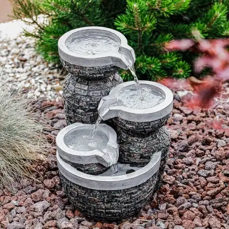 Budget ? ESOTEC Fontaine De Jardin, Fontaine Cascade, Fontaine Décorative, 230V 101453 ? – Image 5