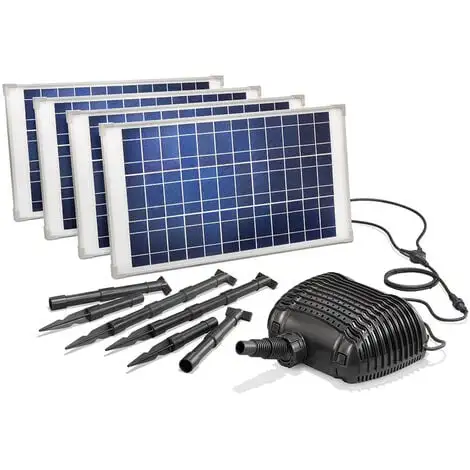 Remise ? Pompe Solaire De Cours Deau 100W 5000l / H Pompe Solaire Pompe Cascade étang Esotec 101781 ?