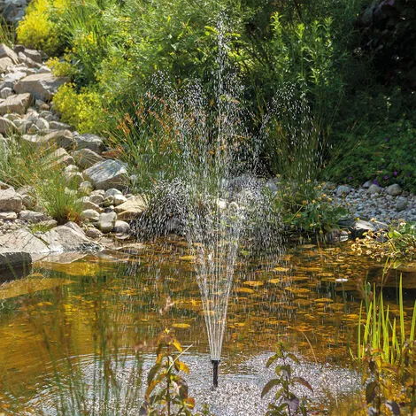 Promo ? Pompe Solaire Pour Bassin 12W 650 L/h Pompe Solaire Pour Bassin De Jardin Fontaine Esotec 101912 ❤️ – Image 2