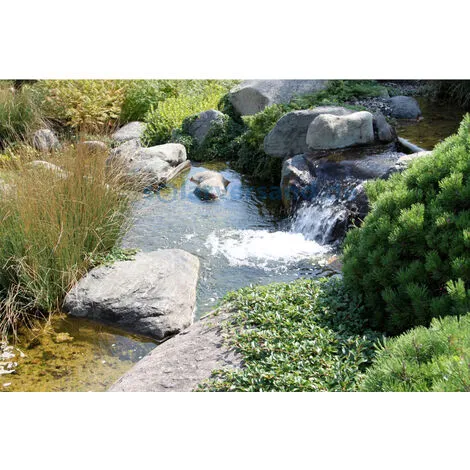 Nouveau ? Pompe Solaire De Cours Deau 100W 2500l / H Pompe Solaire Pompe Cascade étang Esotec 101962 ? – Image 5