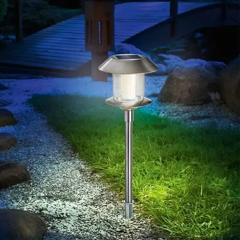 Le moins cher ? Lampe Solaire Swing DuoColor Lampe Solaire Commutable Blanc Chaud-froid, Esotec 102070 ?