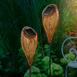 Top 10 ⌛ Lot De 2 Bouchons De Jardin Solaire LED Blanc Chaud Décoration De Jardin Lumière Solaire Esotec 102371 ?