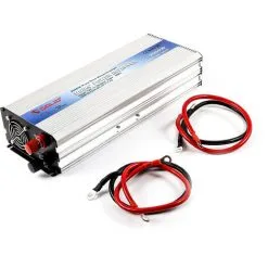 Bon marché ? ESOTEC Convertisseur De Tension Onduleur Sinusoïdal Pur 12V 2000W Camping Solar KFZ 140054 ?