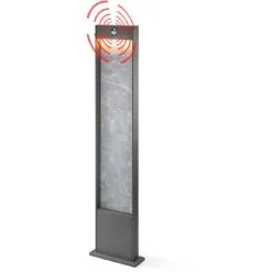 Acheter ? ESOTEC LED Capteur Chemin Lumière Blanc Chaud 3000K 800lm 15 Watts Lampe Borne Déclairage 201182 ?