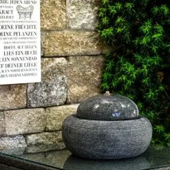 De gros ? ESOTEC Fontaine De Jardin Fontaine + LED Cascade Déco Fontaine Dintérieur 230V 101450 ?