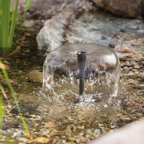 De gros ? Pompe Solaire Pour Bassin 8W 380 L/h Pompe Solaire Pour Bassin De Jardin Fontaine Esotec 101910 ⭐ – Image 3