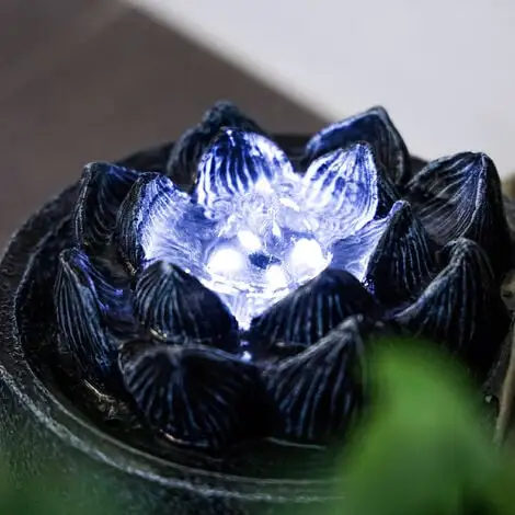 Meilleur prix ? ESOTEC Fontaine Dintérieur Bouddha Fontaine LED Fontaine Ornementale Fontaine De Jardin 230V 101402 ? – Image 3