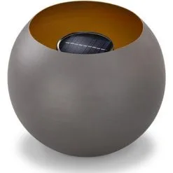 Meilleure affaire ? Bol à Feu Solaire Avec Effet De Flamme Panier à Feu Extérieur à Lumière Solaire Esotec 102365 ?